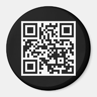 QR-code Ronde magneet