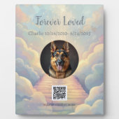 QR Code Rouw Playlist Rainbow Bridge Tributo Fotoplaat (Voorkant)