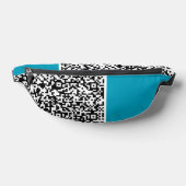 QR Code Scan Fanny Pack Gepersonaliseerd Kies Kleu Heuptasje (Liggend)