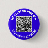 QR Code Scan Info Aangepaste tekst Button Kies kle (Voorkant)