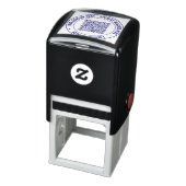 QR Code Scan Info Aangepaste tekst Ronde stempel (Product)