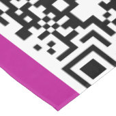 QR Code Scan Info Promotie Zakelijk Tafelkleed (Gekanteld)