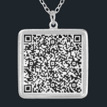 QR Code Scan Info Votre collier cadeau personnalis<br><div class="desc">Concevez vos propres colliers personnalisés avec votre QR Code Scan Info - Special Massage Necklace Gift - Ajouter votre QR Code - Image ou Photo / ou Nom - Texte personnalisé - Redimensionner et déplacer ou ajouter des éléments - Image / Texte avec outil de personnalisation. Choisissez / Ajoutez Votre...</div>