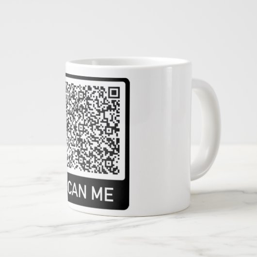 QR Code - Scan Me Professional Personnalized Mug (Devant droit)
