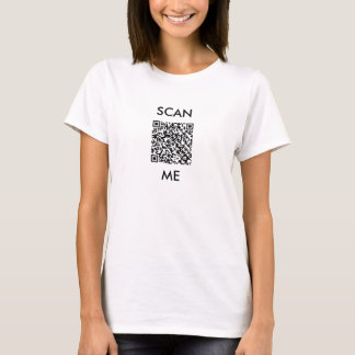 qr-code "Scan me"-Shirt T-shirt
