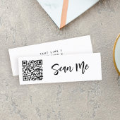 QR-code Scan me Venmo Professional Kleine Bedrijf Mini Visitekaartje