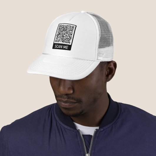 QR-code Scannen Ik heb je trucker gepersonaliseerd Trucker Pet (In situ)