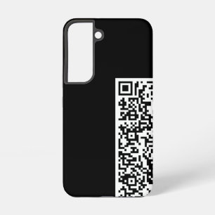 QR Code scannen Info Aangepaste kleuren Samsung Galaxy Hoesje