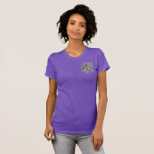 QR Code scannen Info Verrassingsbericht T-Shirt Ca (Voorkant volledig)