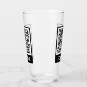 QR-code - Scannen naar professioneel gepersonalise Glas (Links)
