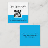 QR-code Scannen Visitekaartje (Voorkant / Achterkant)