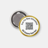 QR-code scannen voor meer informatie en bedrijfsna Magneet (Voorkant / Achterkant)