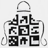 qr-code schort (Voorkant)