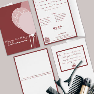 QR Code Services Happy Birthday Cadeaubon