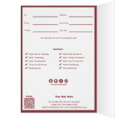 QR Code Services Happy Birthday Cadeaubon (Binnen (Links))