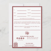 QR Code Services Notitie November Cadeaubon (Achterkant)