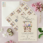 QR Code She's Fresh Off the Market Bridal Shower Kaart