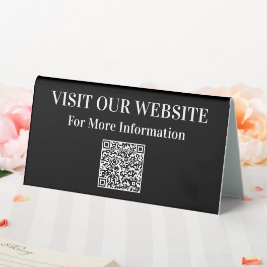 QR Code Site Web Information Signes de bureau prom (In SItu (Mariage))