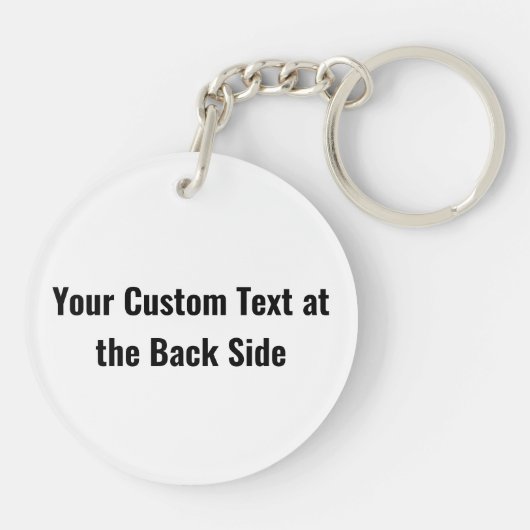 QR-code Sleutelhanger (Achterkant)