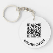 QR-code Sleutelhanger (Voorkant)