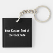 QR-code Sleutelhanger (Achterkant)