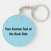 QR-code Sleutelhanger (Achterkant)