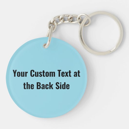 QR-code Sleutelhanger (Achterkant)