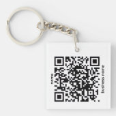 QR-code sleutelhanger (Voorkant)