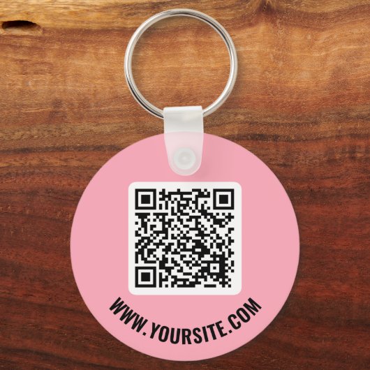QR-code Sleutelhanger (Voorkant)