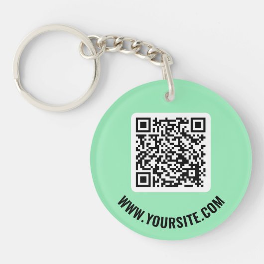 QR-code Sleutelhanger (Voorkant)