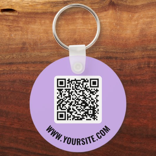 QR-code Sleutelhanger (Voorkant)