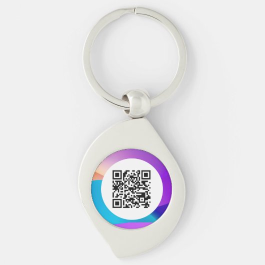 QR-code Sleutelhangers (Voorkant)