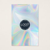 QR Code Social Media Company Site Holographique (Dos)