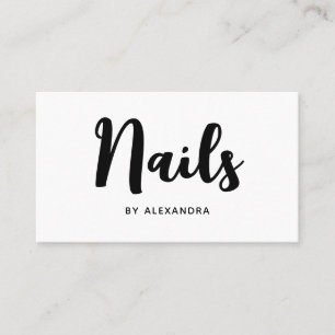 QR Code Social Media Nail Technician Tech Artiest Visitekaartje