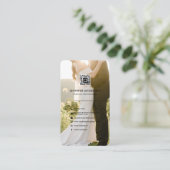 QR Code Sociale media Pictogrammen Weddenschap Fot Visitekaartje (Staand voorkant)