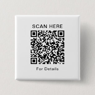  QR Code Square Button voor elk doel