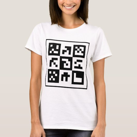 qr-code t-shirt (Voorkant)