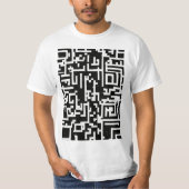 Qr-code T-shirt (Voorkant)
