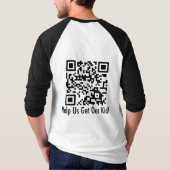 QR-code T-shirt (Achterkant)