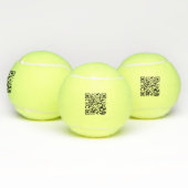 QR-code Tennisballen (Multi)