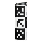 qr-code thermosbeker (Gedraaid links)
