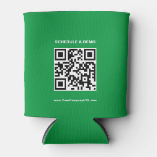 QR Code Tradeshow swag met Logo Blikjeskoeler