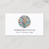 QR Code Tree Professional Visitekaartje (Voorkant)