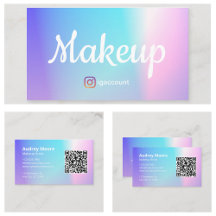 QR Code Trendy Make-up Artiest
