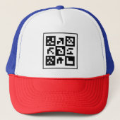 qr-code trucker pet (Voorkant)