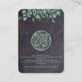 QR-code Uitnodiging tot uitzending van eucalyptusb Informatiekaartje (Achterkant)