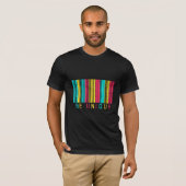 QR-code uniqeu T-shirt (Voorkant volledig)