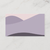 QR-code van bergen paarse moderne details bruiloft Informatiekaartje (Achterkant)