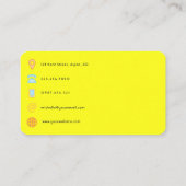 QR-code van gebeurteniscoördinator Visitekaartje (Achterkant)