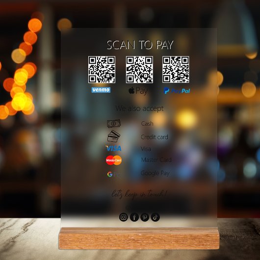 Qr Code Venmo Scan pour payer les icônes de paieme